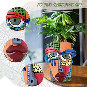 Midogaigai planter with drainage holes supports healthy watering