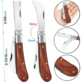MIDOUWEST pocket grafting knife folds compactly for easy field carry.