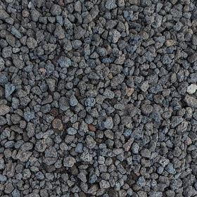 Midwest Hearth Black Lava Rocks for plant containers with 1/4-inch size improve drainage.