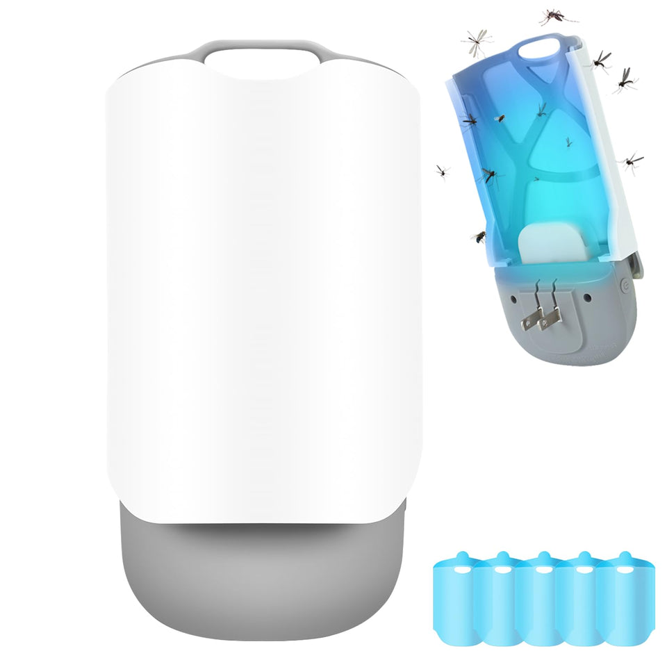Miedecdel indoor plug-in trap captures flies discreetly for home use