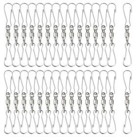 Mifengda swivel dual clip 7cm for outdoor wind spinners and flags.