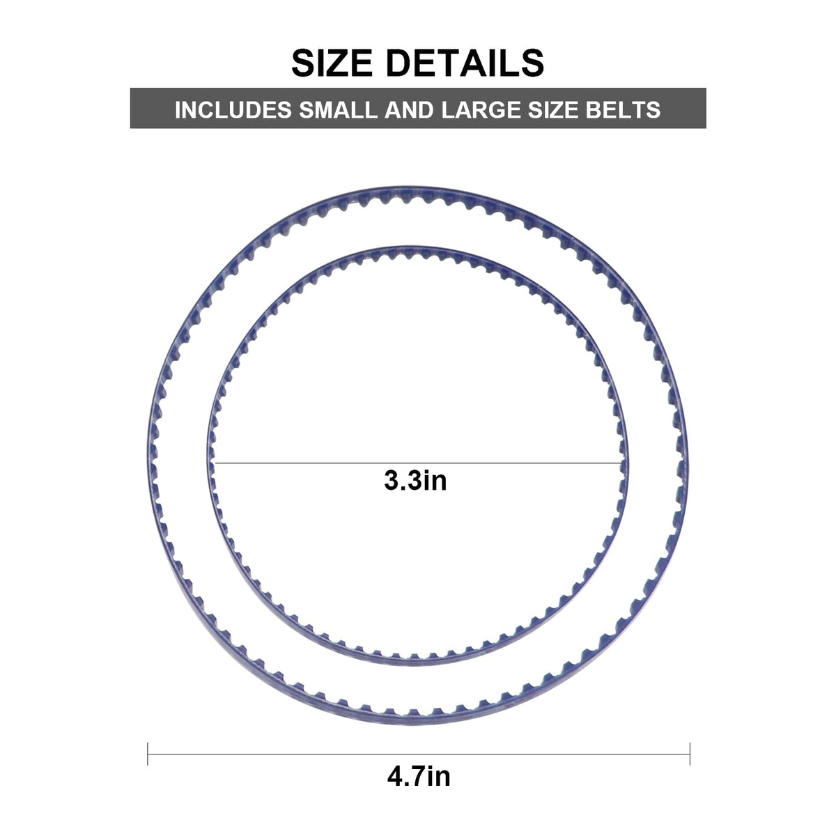 Mifyca small belt for Polaris 360/380, precise fit