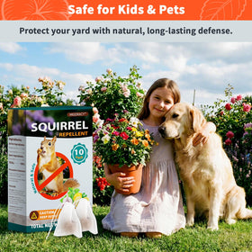 Migdracy Squirrel Repellent Balls provide long-lasting scent release for weeks