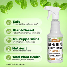 Mighty Mint cold-pressed neem-oil closeup for nourishment