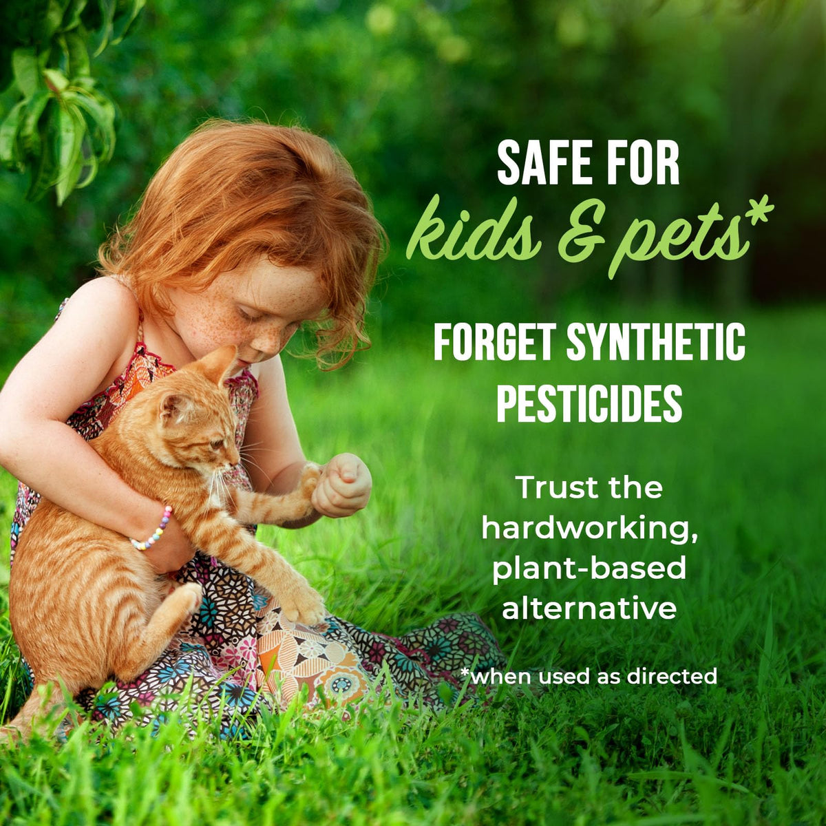 Mighty Mint Peppermint Oil Ant Killer Spray pet-safe label and usage directions