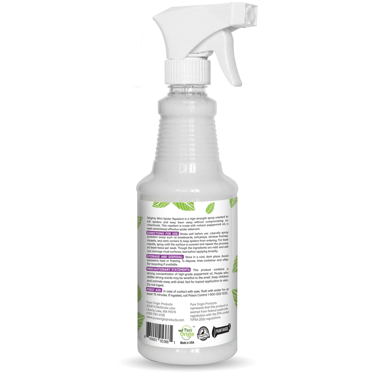 Mighty Mint comes in a ready-to-use 16 oz bottle.