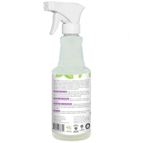 Mighty Mint Peppermint Oil Plant Protection Spray shows quick, even spray coverage