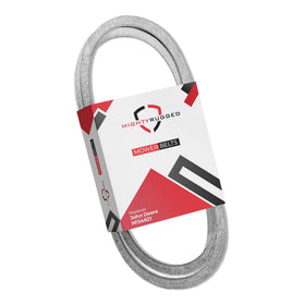 MightyRugged M154621 belt length close-up, emphasizing durability for tough mowing
