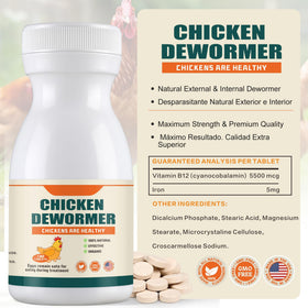 Miguelina Dewormer usage steps illustrating straightforward dosing.
