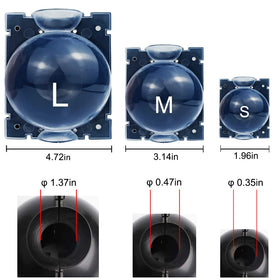 MIIIM medium-ball air-layering pod suitable for mid-size stems.