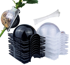 MIIIM air-layering ball in use for simple, efficient plant propagation.
