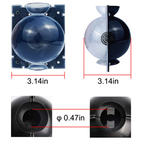 MIIIM grafting ball clear view shows growth without disturbing the layer.