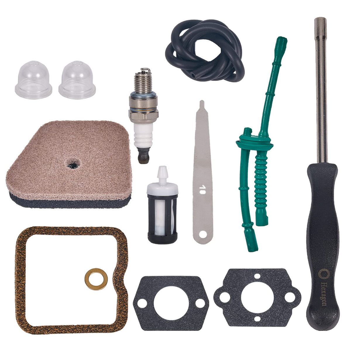 Mikatesi adjusting tool included helps set valve clearance accurately during maintenance