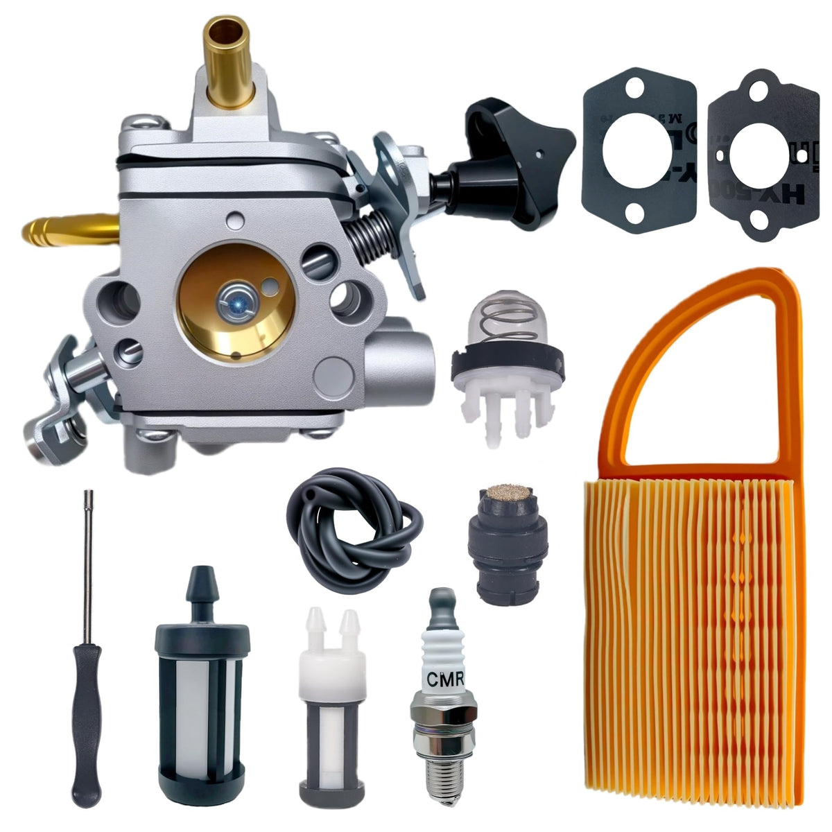 Mikatesi BR600 carburetor kit for Stihl BR series—improved starting and smoother operation.