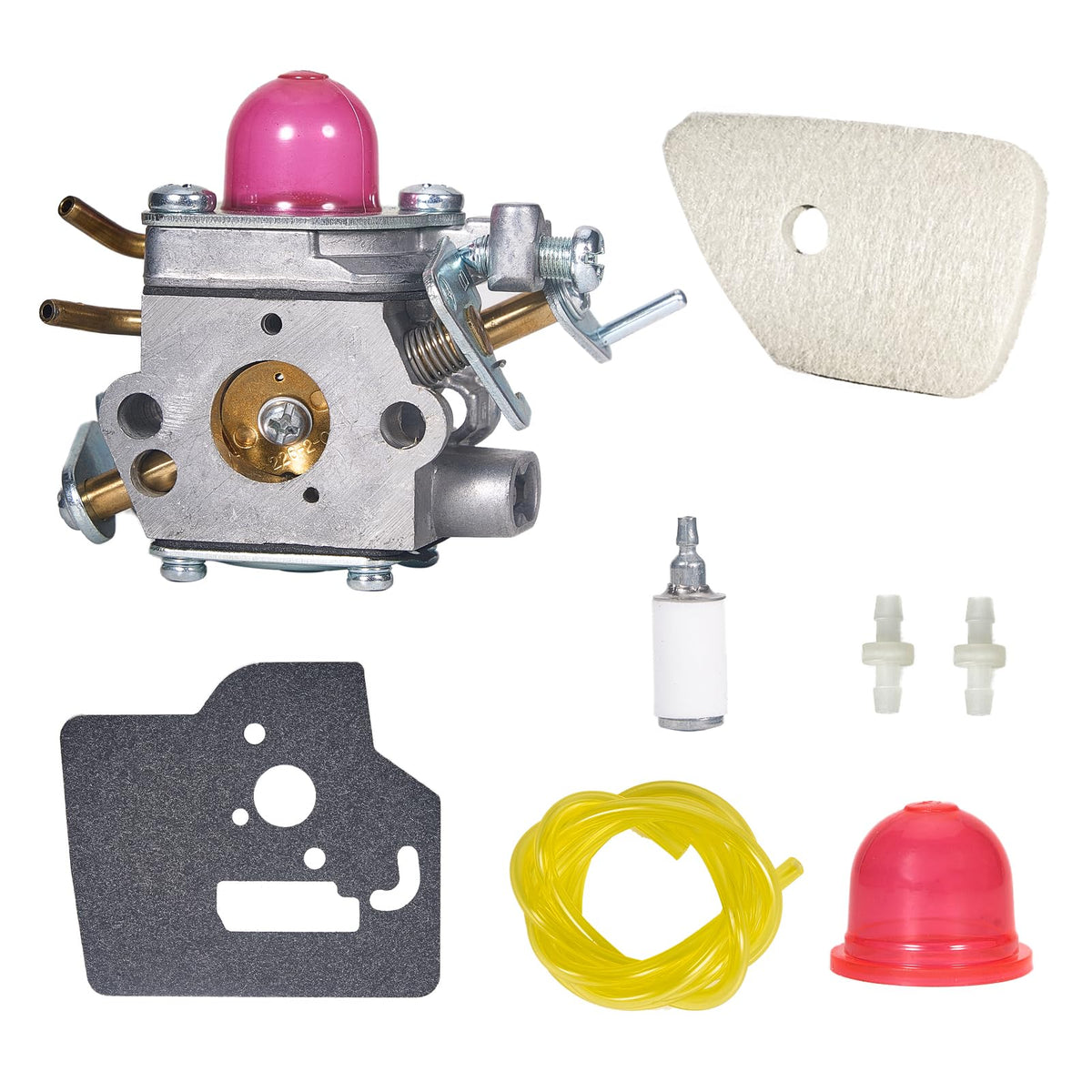 Mikatesi 531127910 carburetor video link helps installation.
