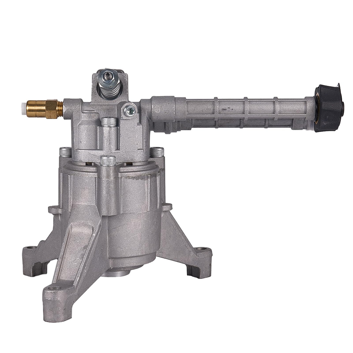Mikatesi thermal-relief-valve protects the pump from overheating.