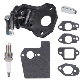 Mikatesi thermo wax assembly on Honda GCV engine, enabling smooth choke deployment.