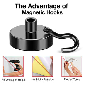 MIKEDE cruise door decor magnet keeps lightweight items organized.
