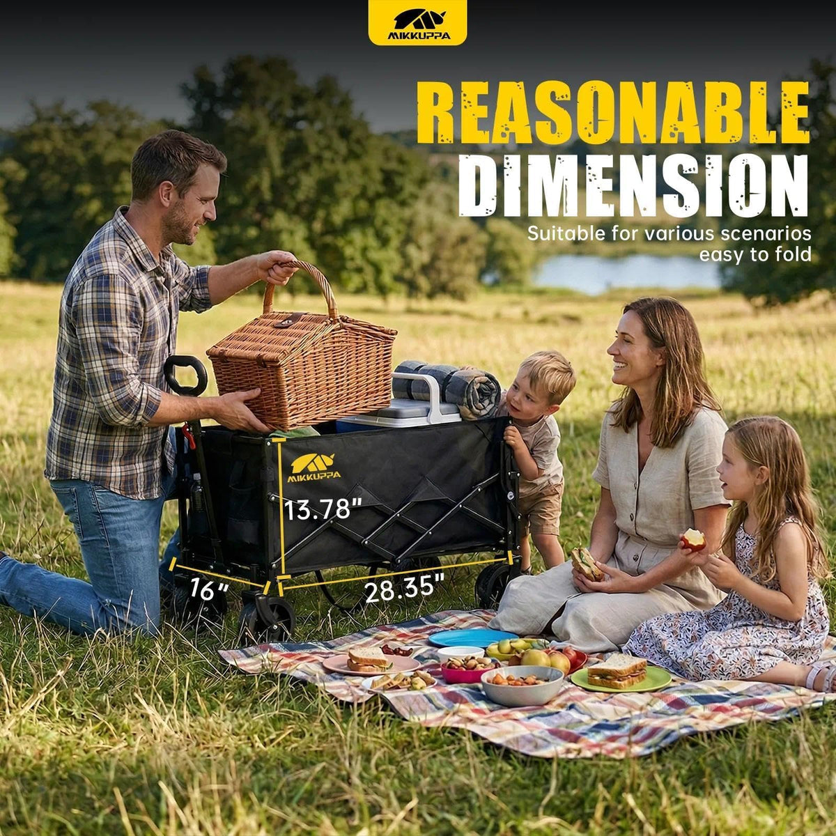 MIKKUPPA drop-down tailgate for quick access to gear.