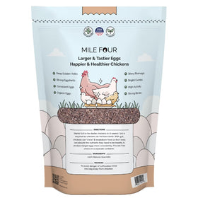 Mile Four Chick Grit Layer Grower bag for 8+ weeks aids nutrient absorption