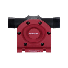 Milescraft DrillPump750 setup image showing readiness for water transfer
