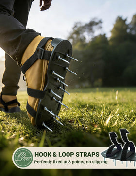 MILLUXXi reinforced plastic base provides durable, long-lasting support during yard walking.
