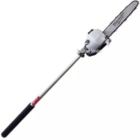 Milwaukee 49-16-2720 pole saw attachment with 10-inch bar for smooth branch cuts