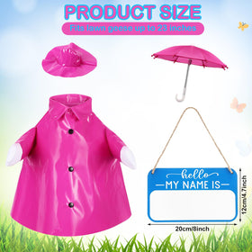 Mindsoft goose umbrella accessory adds weather-ready charm to garden displays