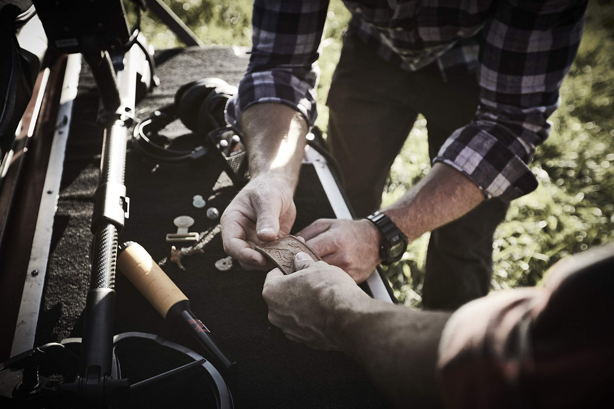 MINELAB PRO-FIND 35 adjustable sensitivity adapts to ground conditions for depth control.