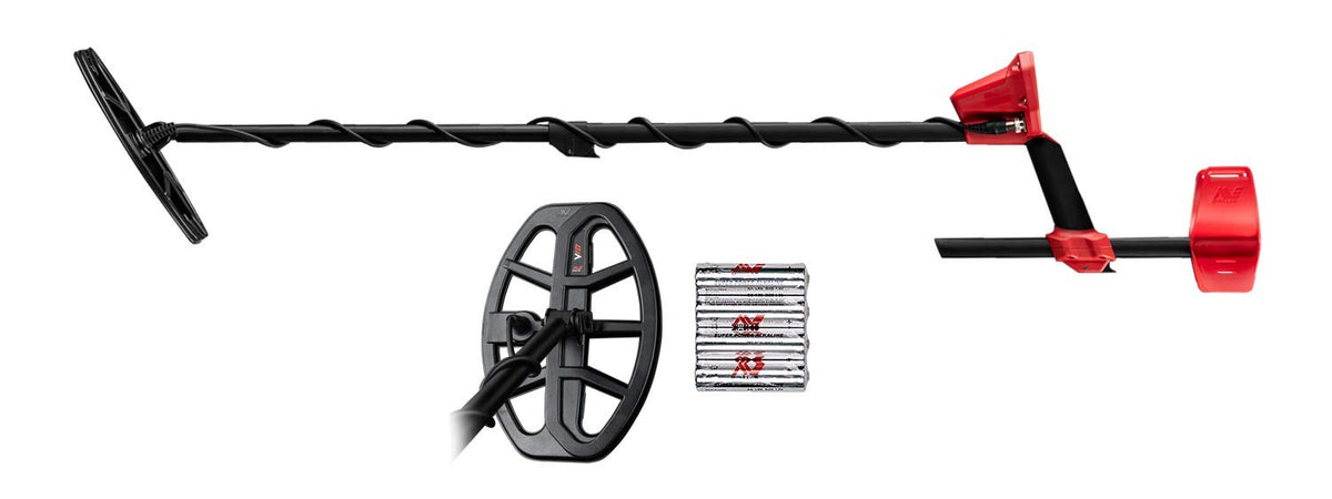 MINELAB Vanquish 340 auto-setup screen enables easy start.