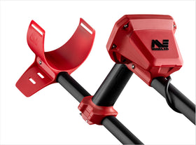 MINELAB Vanquish 340 folded compact for portable carry.