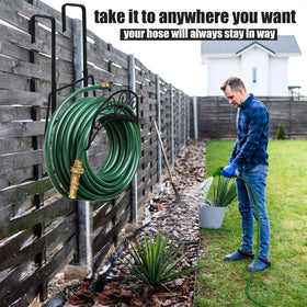 MINGFANITY hose holder curved deep design stores more hose