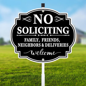 MINGHONG versatile use anywhere to deter solicitation politely