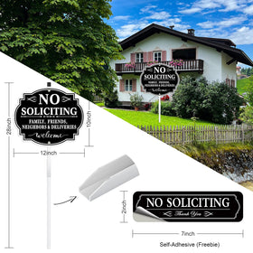 MINGHONG 28-inch stake supports sturdy, easy installation on lawns or fences