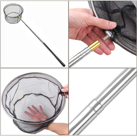 Mingjieus five-section pole is easy to install and adjust during use.