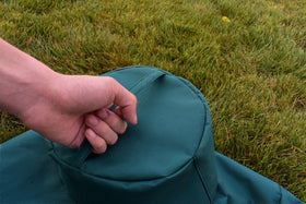 600D Oxford fabric with PU coating on Mini Lustrous cover, waterproof and durable