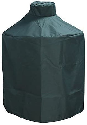 Mini Lustrous grill cover fits Medium Big Green Egg with 26-inch diameter for outdoor protection.