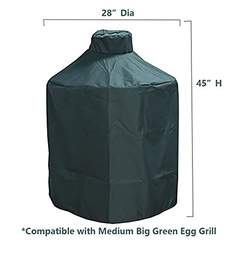 Mini Lustrous Oxford fabric grill cover is waterproof and tear resistant.
