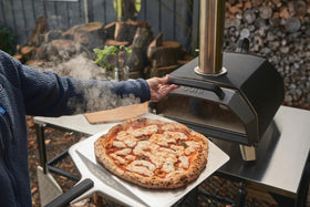 Minimal soot and easy clean-up when using the gas attachment.
