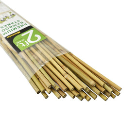 Mininfa bamboo stake 2ft provides sturdy support for tomatoes and vines