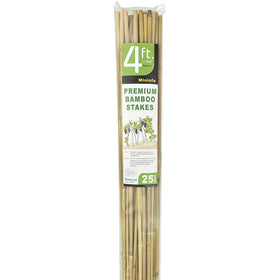 Mininfa 25-pack bamboo stakes ready for planting season