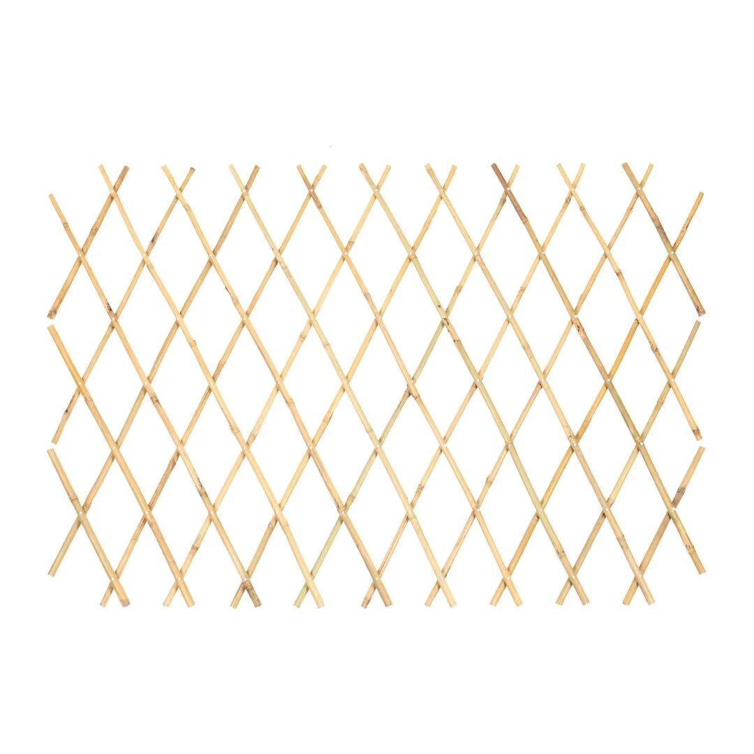 Mininfa expandable bamboo trellis collapsed for easy storage and transport