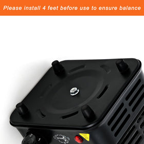 Minkah steel coal burner is durable and easy to clean.