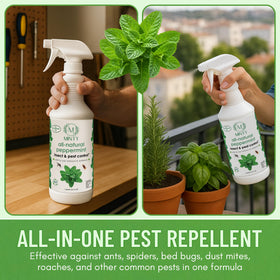 Minty non-clog sprayer design focusing on reliable spraying.