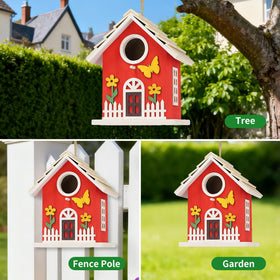 MINWOLF bird house side door buckle enables easy cleaning