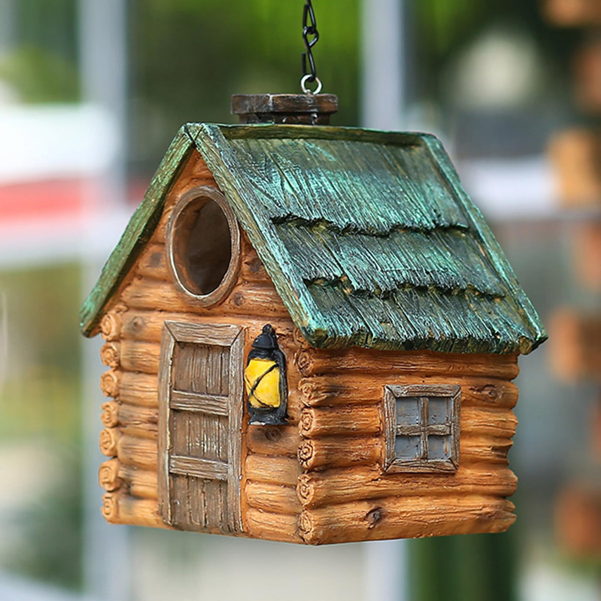 MINWOLF side view highlights durable resin that mimics real wood
