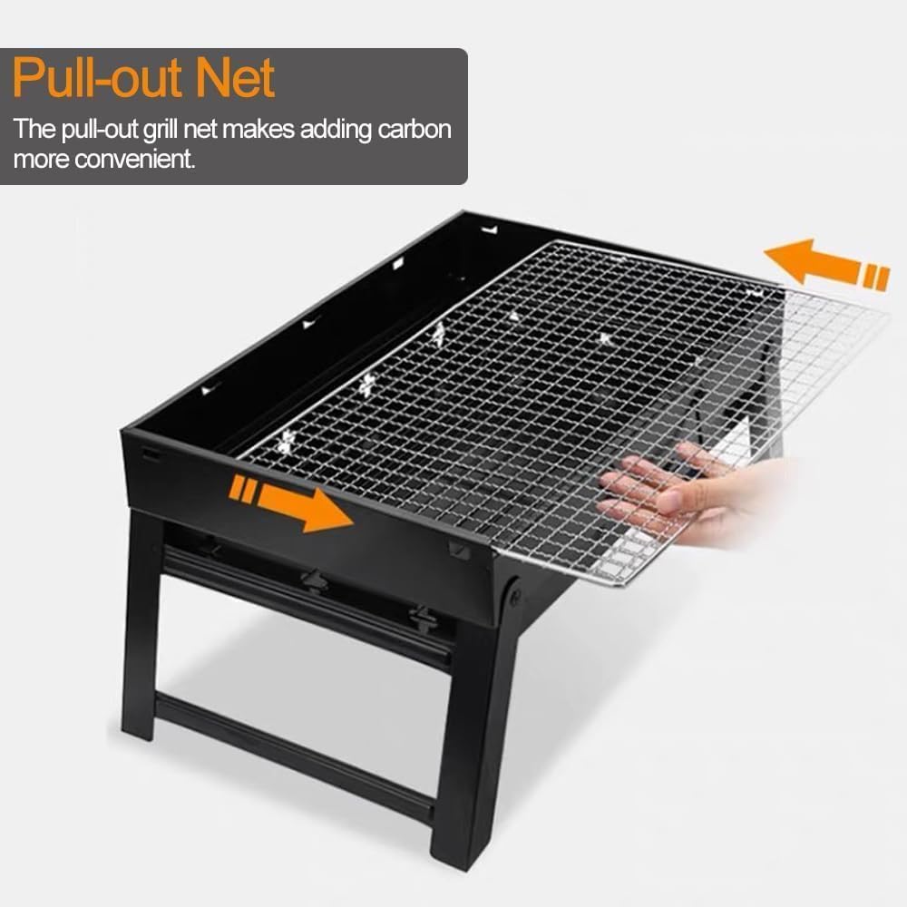 Minxchen compact grill perfect for travel and small outdoor gatherings