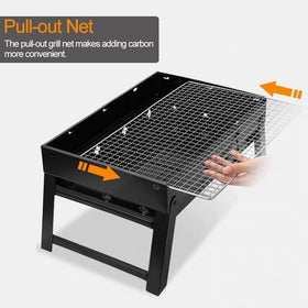 Minxchen compact grill perfect for travel and small outdoor gatherings
