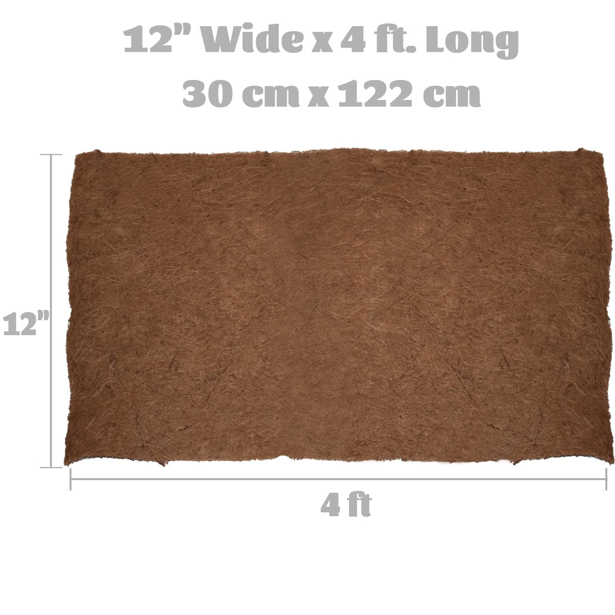 MIOHNAN coco coir liner cut to fit a hanging basket with easy setup