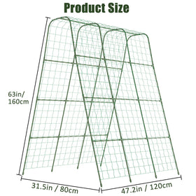 Miory trellis clips secure vines to frame for stable support